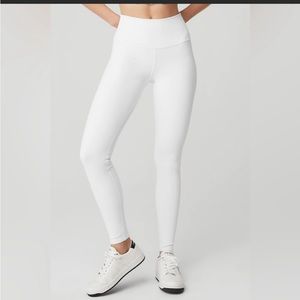 White Alo Leggings